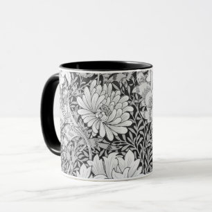 Mug Chrysanthemum Gray, William Morris
