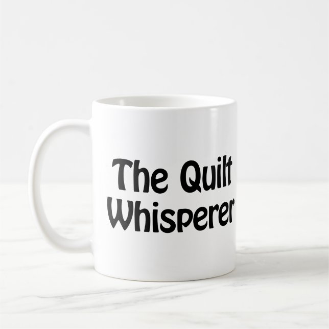 Mug chuchotement de courtepointe (Gauche)