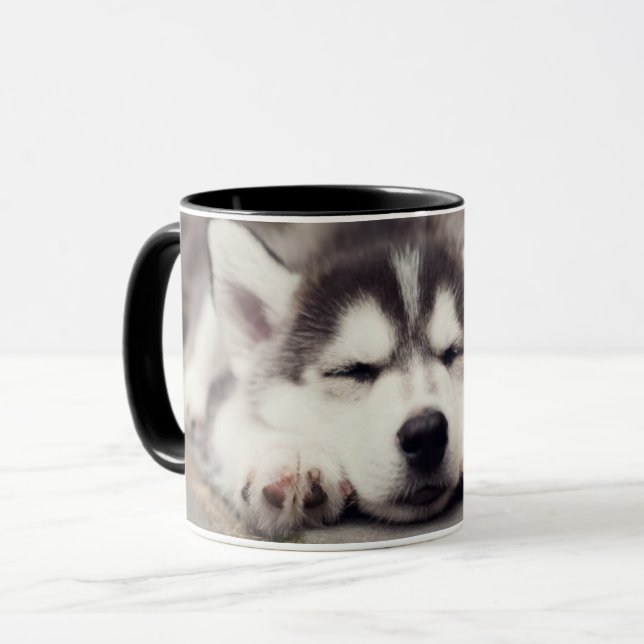 Mug Chuppy Husky Sleeping (Devant gauche)
