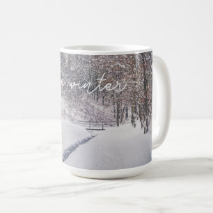 Mug Chute de neige au parc