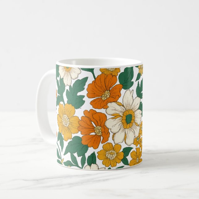 Mug Chute florale (Devant gauche)