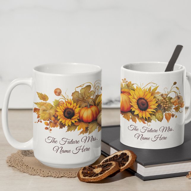 Mug Chute personnalisée Citrouille mignon (Créateur téléchargé)