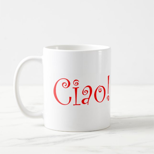 Mug ciao (Gauche)