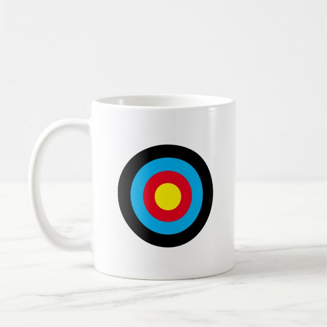 Mug Cible de tir à l'arc (Gauche)