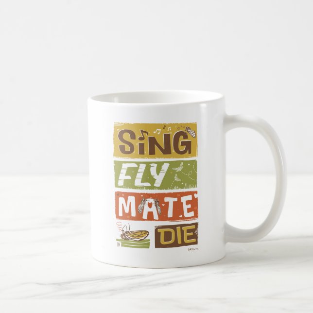 Mug Cicada Sing Fly Mate Die (Droite)