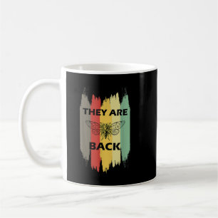 Mug Cicadas Ils Sont De Retour Style Vintage Insect Ci