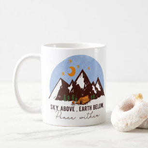 Mug Ciel au-dessus, Terre au-dessous, Paix à l'intérie