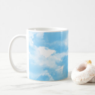 Mug Ciel bleu nuages