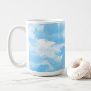 Mug Ciel bleu nuages
