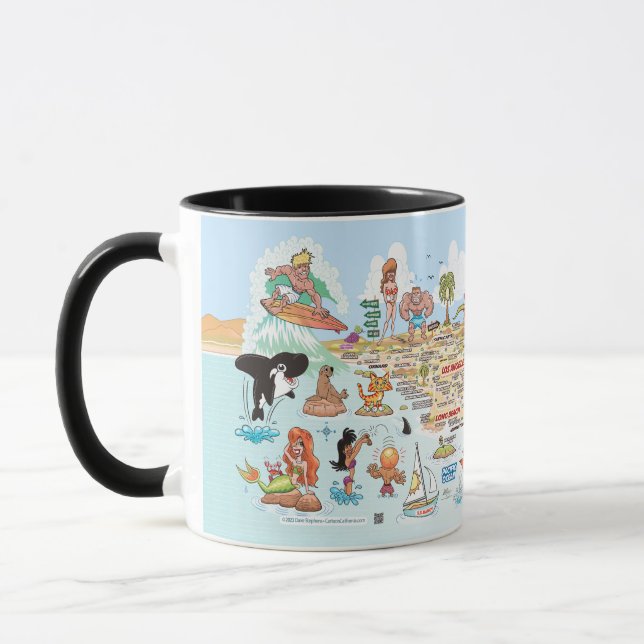 Mug Ciel bleu SoCal (Gauche)