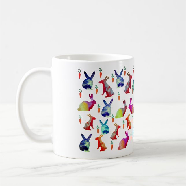 Mug Ciel de lapins, Pâques (Gauche)