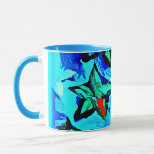 Mug Ciel de nuit étoilé bleu. Commandez dès maintenant