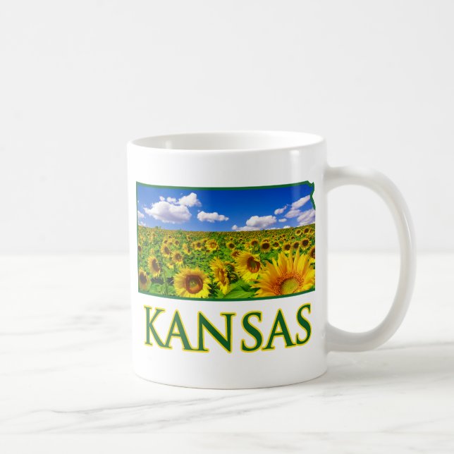 Mug Ciel de tournesol du Kansas (Droite)