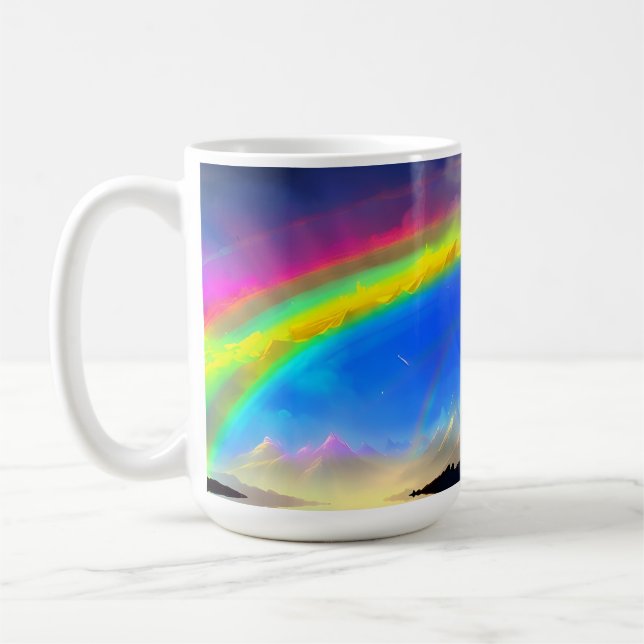 Mug Ciel lumineux arc-en-ciel (Gauche)