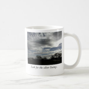 Mug Ciel Tasse-Nuageux au-dessus de Templeton CA