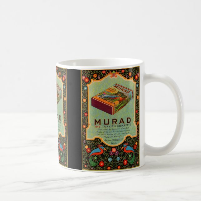 Mug Cigarettes de Murad des années 1920 (Droite)