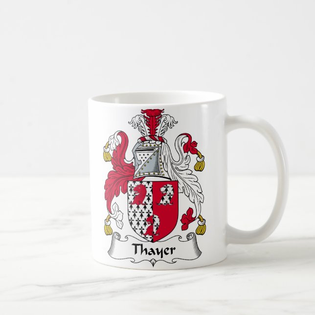 Mug Cimier de la famille Thayer (Droite)