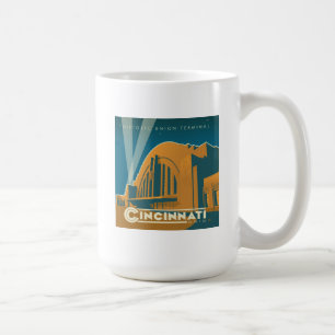 Mug Cincinnati, Ohio   Terminal Union historique