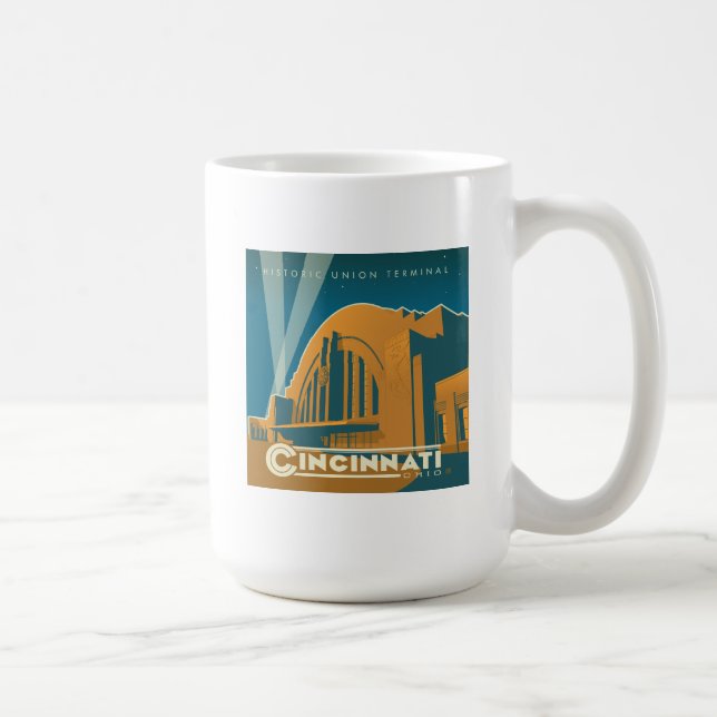 Mug Cincinnati, Ohio | Terminal Union historique (Droite)