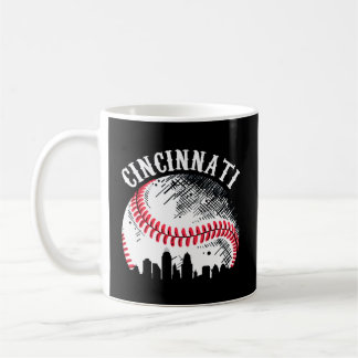 Mug Cincinnati Skyline City Baseball Rencontre À Gamed
