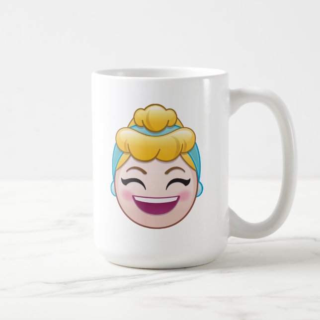 Mug Cinderella Emoji | Cendrillon - Heureux (Droite)