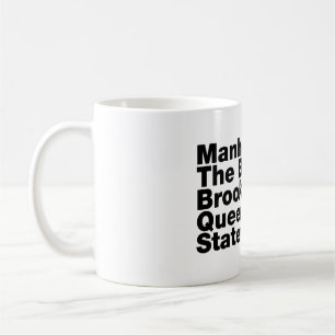 Mug Cinq Boroughs ~ New York City