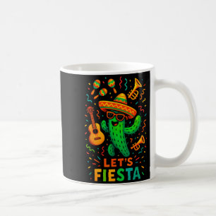 Mug Cinq mai mexicain cactus fête drôle letsCinco