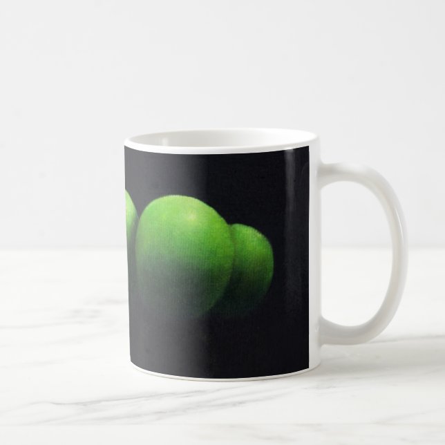 Mug Cinq pommes vertes (Droite)