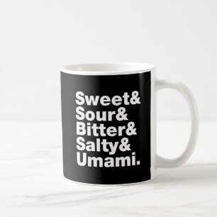 Mug Cinq saveurs de base