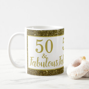 Mug Cinquantième anniversaire de l'or
