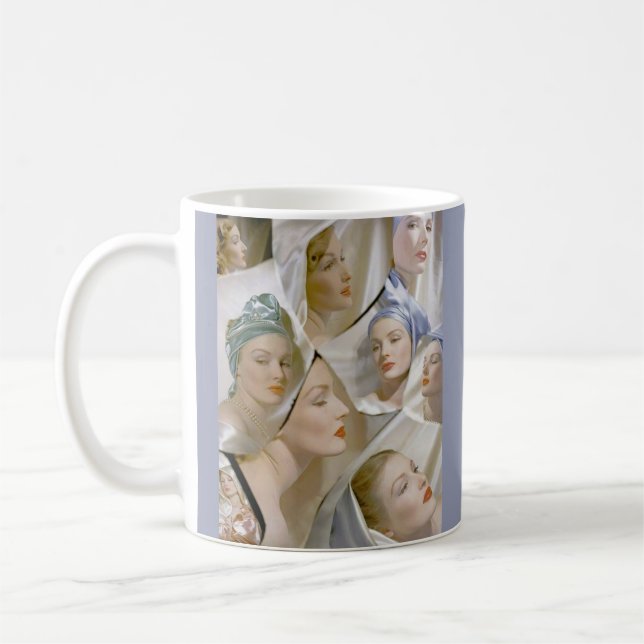 Mug circa 1940 belles femmes (Gauche)