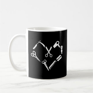 Mug Ciseaux Barbershop Styliste Coiffeur