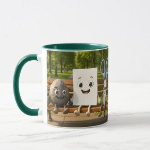 Mug Ciseaux de papier Imaginaire Roche