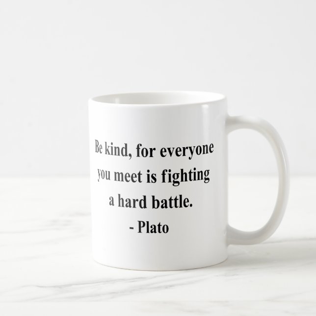 Mug Citation 1a de Platon (Droite)