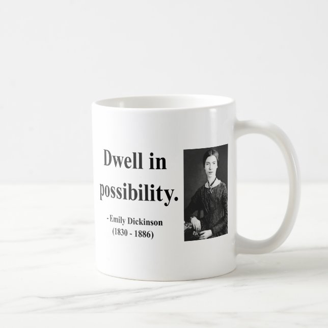 Mug Citation 2b d'Emily Dickinson (Droite)