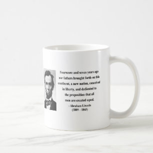 Mug Citation 5b d'Abraham Lincoln