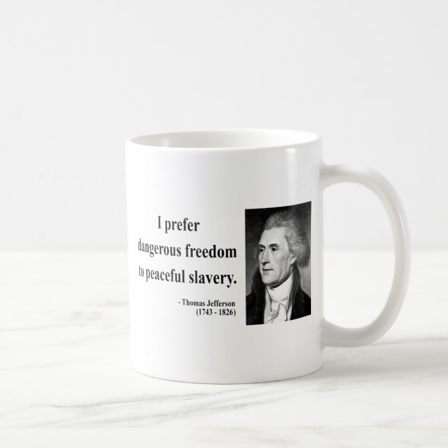 Mug Citation 9b de Thomas Jefferson (Droite)