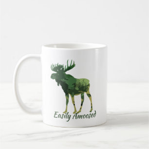 Mug Citation Amusante Camouflage facile à apaiser Moos