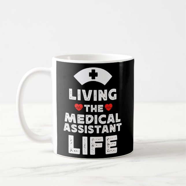 Mug Citation amusante de l'assistant Médicale, cool Mé (Gauche)
