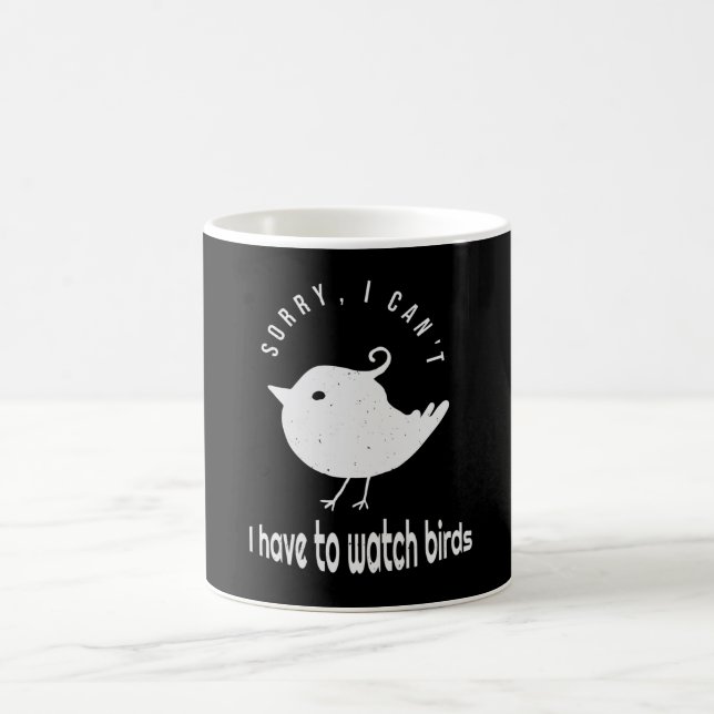 Mug Citation amusante d'Oiseaux (Centre)