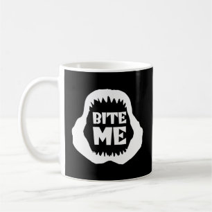 Mug Citation Bite me - Requin Jaws