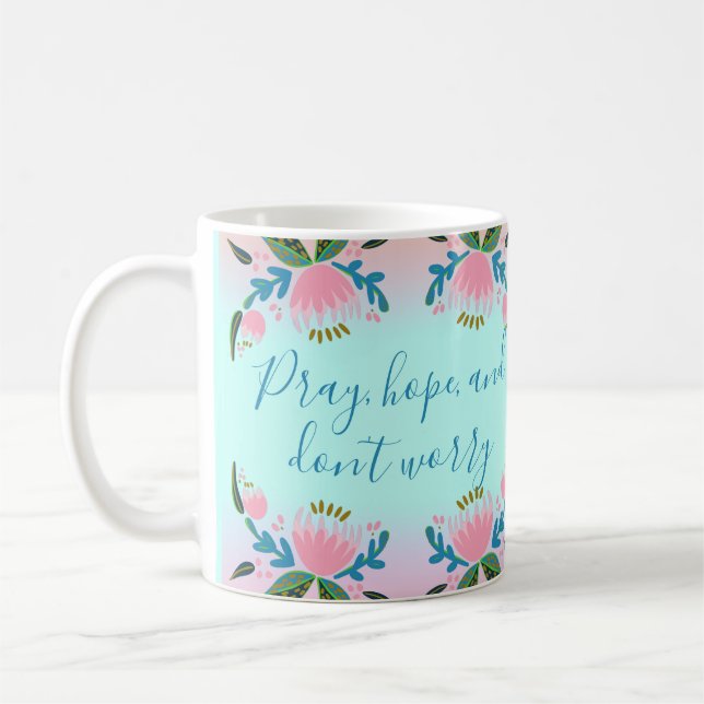 Mug Citation catholique inspirante magnifique (Gauche)