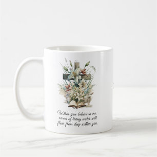 Mug Citation chrétienne de la Bible personnalisée Vers