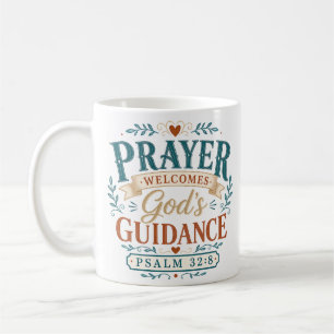 Mug Citation Chrétienne de Prière pour Accueillir la G