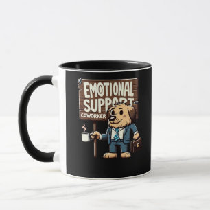 Mug Citation classique de Coworker d'aide émotionnelle