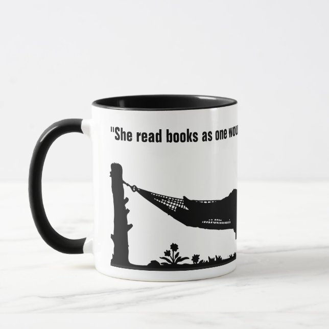 Mug Citation d'Annie Dillard (Gauche)