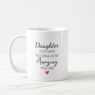 Mug Citation d'appréciation d'anniversaire de fille in