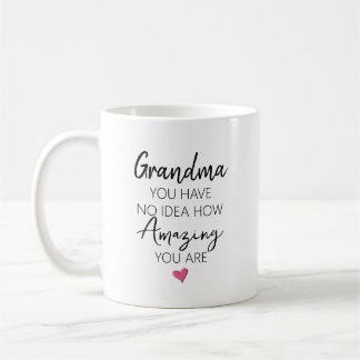 Mug Citation d'appréciation d'anniversaire de grand-mè