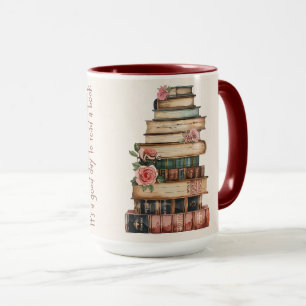 Mug Citation de amateur de livres mignon Wrap