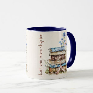 Mug Citation de amoureux de livre mignon Wrap